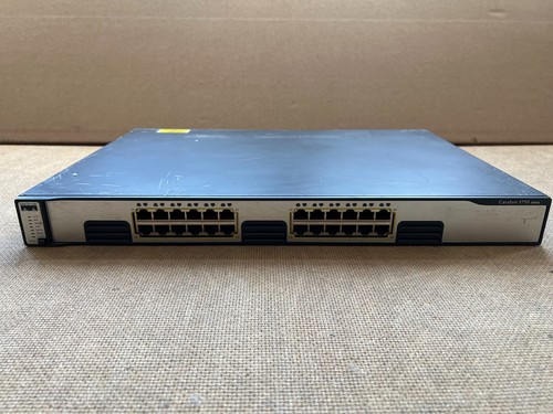 Cisco c3750g 24t 24 - ws-c3750g-24t-e, 24-port