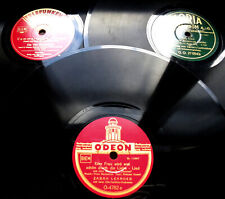 E161/ ZARAH LEANDER,FREDY SIEG-4 NACHRICHTER - ANGEBOT 3 Stk 78rpm Schellack