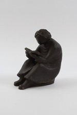 Keramik Skulptur nach Barlach