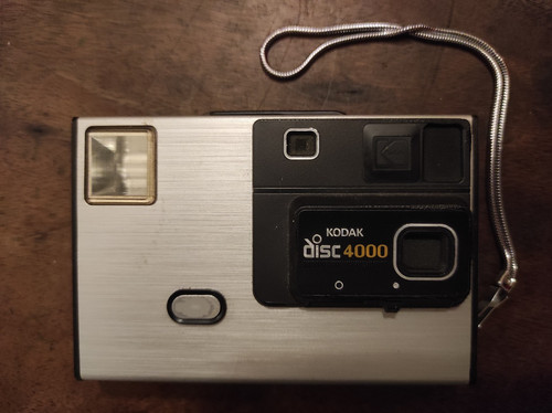 Kodak disc 4000 analoge - kodak,