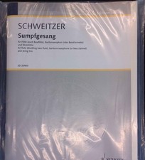 Sumpfgesang - Flöte (auch Bassflöte), Bariton-Saxophon (oder Bassklarinette) und