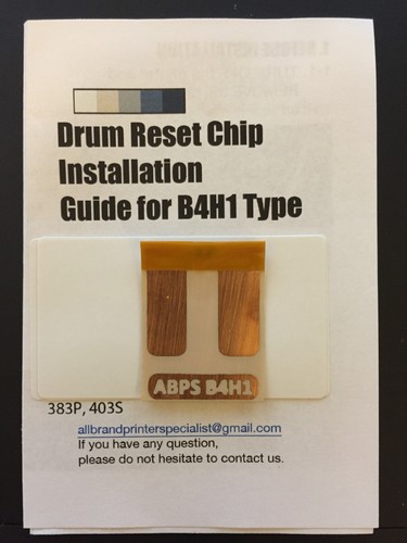 Easy reset drum - reset, chip
