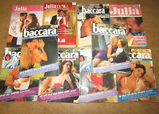 15 Julia oder Baccara Romane, 10 Ausgabe, 2 Mehrfachbände und 8 Romanhefte po497
