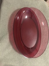 Tupperware ELEGANZIA Schale Schmetterling rot Bordeaux oval Unbenutzt!