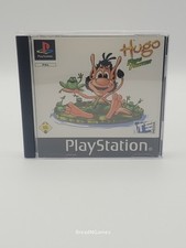 Hugo Frog Fighter Ps1 Playstation 1 CIB -Sehr guter Zustand-