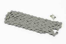 KMC X9 Silver 113L Kette X.9 113 Glieder 9 Fach Fahrradkette + Kettenschloss