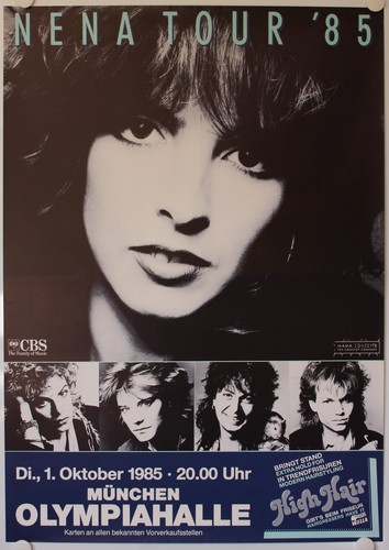 Nena poster plakat - nena,, plakat,