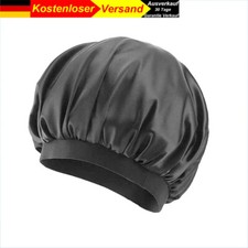 Damen Satin Seide Schlafmütze Mütze Bonnet Haarpflege Kopfbedeckung Schlafhaube^