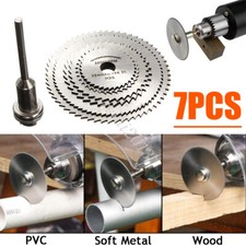 7 Stück HSS Kreißägeblatt