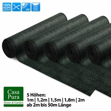 Zaunblende Marius Dunkelgrün Sichtschutz Windschutz Tennisblende Schattiernetz