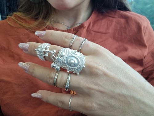 Indianer tribal silber - tribal,