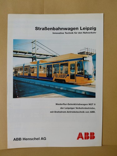 Strassenbahn leipzig ngt8 - strassenbahn,