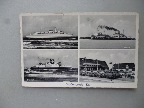 Ansichtskarte großenbrode kai - großenbrode,