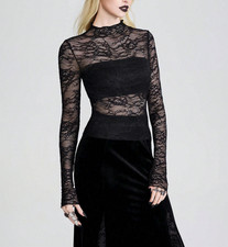 Longsleeve Transparent Mesh