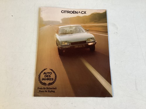 Citroen prospekt - citroen, cx