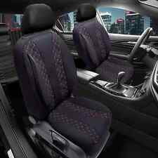 2x Sitzbezüge passend für Hyundai ix35 ab 2007-2015 (Schwarz-Rot) | PRIME