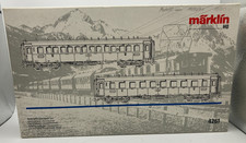 Märklin H0 4261 Personenwagen Schnellzugwagen DRG beide beleuchtet OVP #K262