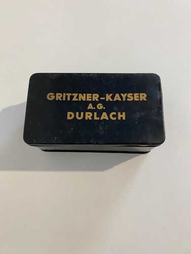 Blechdose gritzner kayser - , gritzner-kayser