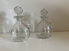 Paar Vintage Pressglas