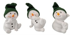 Stück schneemann figuren - schneemann,