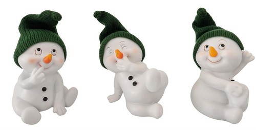 Stück schneemann figuren - stück,