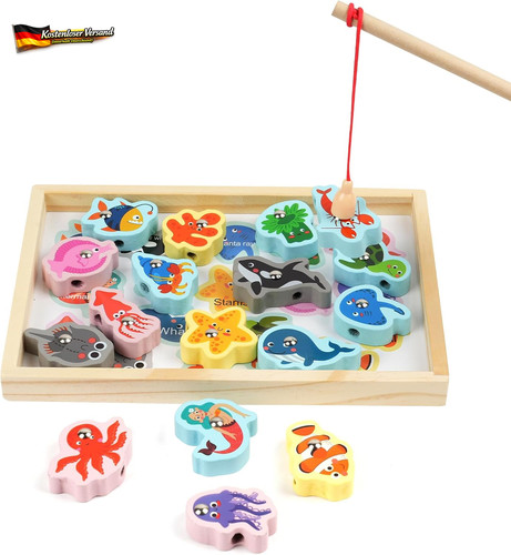 Holz angelspiel für kinder - für,