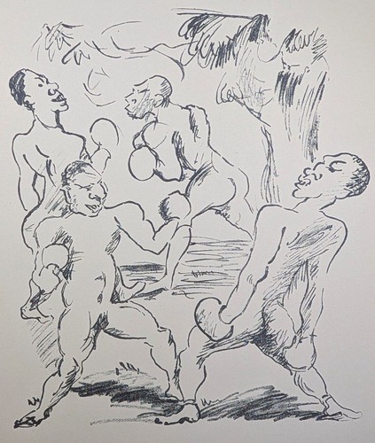 Original lithographie 1920 - lithographie.,