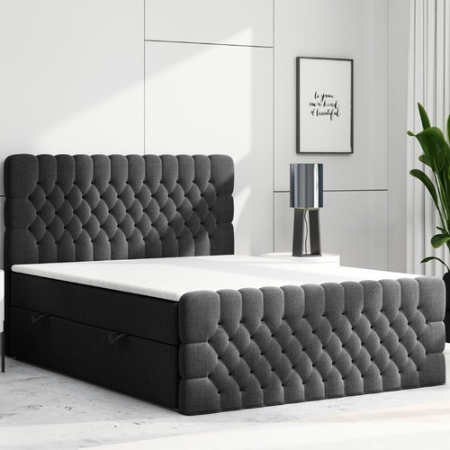 Boxspringbett ferrara mit - boxspringbett,