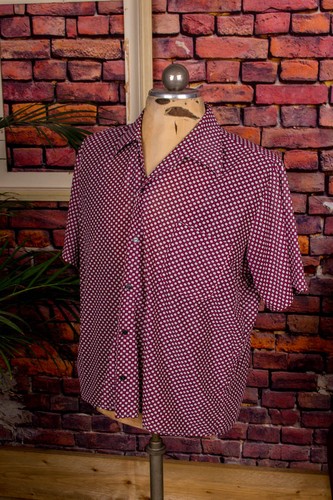 Vintage orig 60er - hemd, nylon