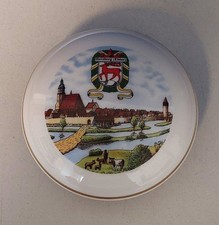 Porzellandose mit Deckel von Herzberg Elster