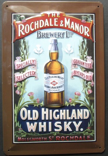 Reklame blechschild old - reklame-blechschild,