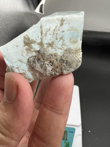 Aquamarine carystal form - carystal,