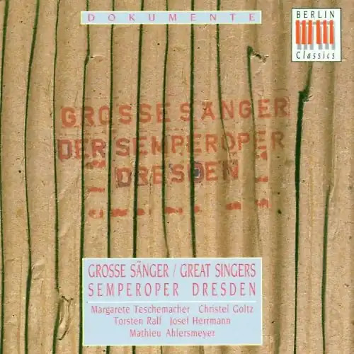 Goltz große sänger der - goltz,