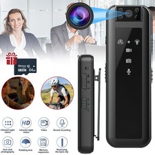 1080P HD Kleine Körperkamera Wifi Camcorder DVR IR Night Cam Mini Body Camera DE