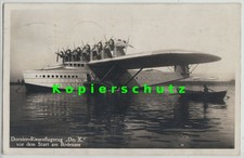 Do X Dornier Riesenflugzeug 1930 Bodensee  Schreiber "bearbeitet die DOX"