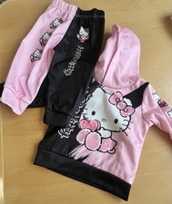 9-12 Monate 2 Teile Mädchen Rosa Anzug ?Hello Kitty