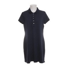 L.O.G.G by H&M, Polokleid, Größe: XL, Blau, Baumwolle/Elasthan, Gepunktet #nEQ