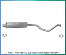 Mittelschalldämpfer für