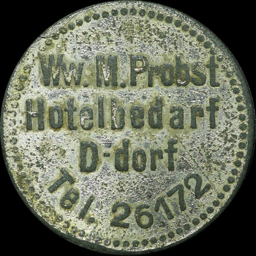 Notgeld pfennig zink - notgeld:,
