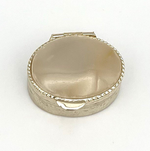 Vintage pillendose onyx - pillendose, marmor