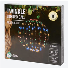 Leuchtkugel LED 30 cm 140 LEDs