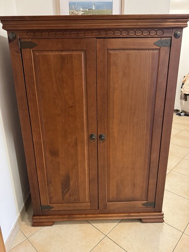 Antiker holzschrank braun - antiker,