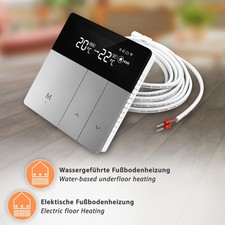 Thermostat WiFi Raumregler Temperaturegler Fußbodenheizung Raumthermostat B-Ware