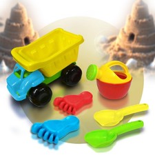 6 tlg. Sandspielzeug LKW Set