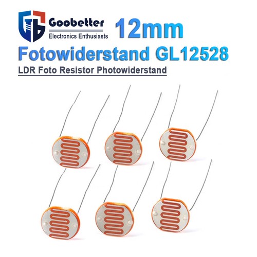 12mm fotowiderstand gl12528 - 12mm,