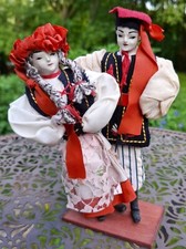 Trachten Puppe Paar aus Polen