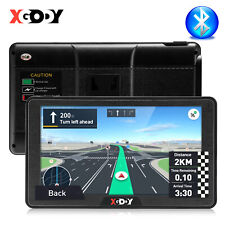 XGODY 7'' BT PKW GPS Navigationsgerät Auto Navi EU Karte Wohnmobile POI Blitzer