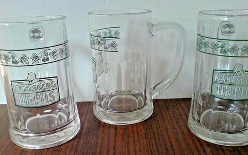 3er set karlsberg bier - set,
