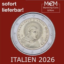 ### 2 EURO € ITALIEN 2026
