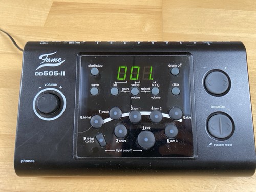 Fame dd505 drum computer - fame, e-drum